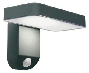 SOLARE APPLIQUE A LED CON SENSORE MOVIMENTO PANNELLO SOLARE E BATTERIA