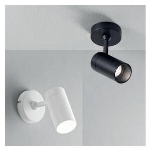 756 SPOT ORIENTABILE IN ALLUMINIO BIANCO O NERO CON PORTALAMPADE GU10 DI ISYLUCE