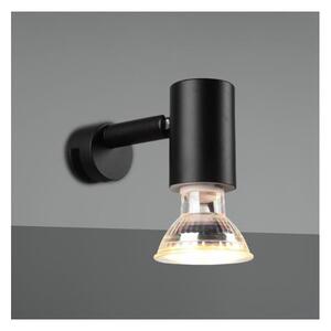 LORENZO APPLIQUE SPOT ORIENTABILE DA SPECCHIO CROMO O NERA IP44 ATTACCO GU10 DESIGN MODERNO