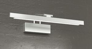 FLEXA LAMPADA DA SPECCHIO MODERNA ORIENTABILE CROMO O NICHEL LED 8W LUCE 3000K O 4000K TOP LIGHT