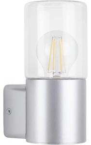 Briloner 320504TF - Applique da esterno 1xE27/12W/230V IP44 argento