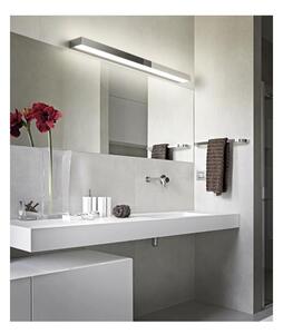 ROCCO APPLIQUE A PARETE DA SPECCHIO CROMO O NERA LARGHEZZA CM 90 IP44 LED 13W LUCE 3000K BI-EMISSIONE