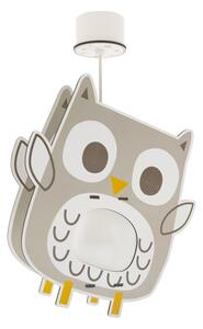 Dalber 63397 - Lampadario per bambini OWL 1xE27/15W/230V
