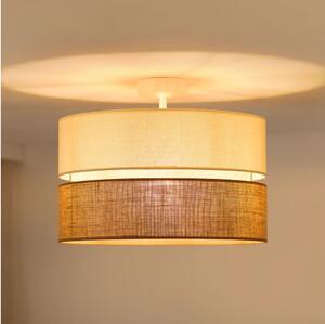 Brilagi - Lampadario a plafone ROYAL YUTE 1xE27/15W/230V diametro 40 cm beige/color crema