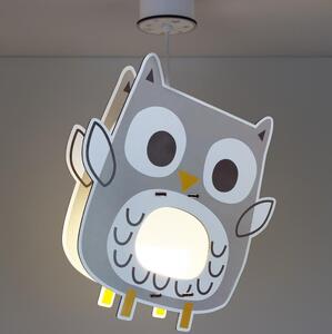 Dalber 63397 - Lampadario per bambini OWL 1xE27/15W/230V
