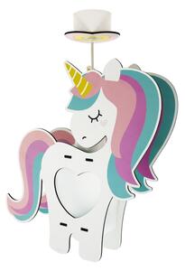 Dalber 41597 - Lampadario per bambini UNICORN 1xE27/15W/230V