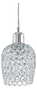 Eglo 94896 - Lampadario di cristallo BONARES 1 1xE27/60W/230V