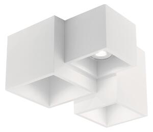 Plafoniera moderno Foster bianco, in gesso, 23 cm, 3 luci INSPIRE