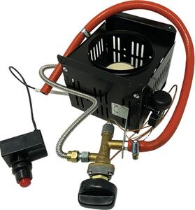 Domus Bruciatore Stufa Gas Round Patio cm 210