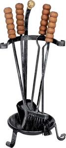 DecHome Piantana Camino Kit Simply Ferro Battuto H.cm 65 Cf=Pz 5