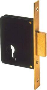 CISA Serratura Legno Infilare 52310 B.Quadro Ottonato F.mm 22 F.Sagom M2 E.mm 45
