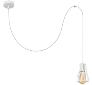 Lampadario a sospensione con filo TUBE LONG 1xE27/15W/230V bianco