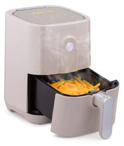 Klarstein Crisp-Pro friggitrice ad aria calda Air Fryer 1400W, 2,8 litri, 8 programmi, timer, acciaio inox