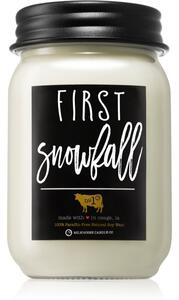 Milkhouse Candle Co. Farmhouse First Snowfall candela profumata Mason Jar 369 g