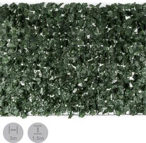Blumfeldt Fency Dark Ivy Recinto Privacy Antivento 300x150 cm Edera Verde Scuro