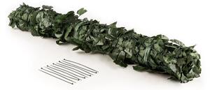 Blumfeldt Fency Dark Ivy Recinto Privacy Antivento 300x150 cm Edera Verde Scuro