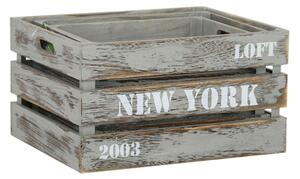 JACE - set di 3 cassette in legno