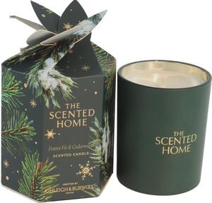 Ashleigh & Burwood London The Scented Home Festive Fir & Cedarwood candela profumata 170 g