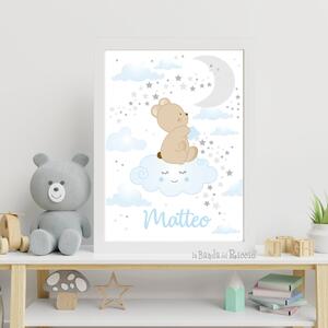 Quadro cameretta Stelle Cadenti Rosa / cm 30x40