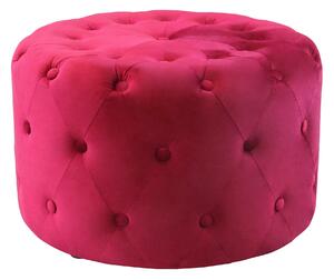 AURA - pouf rotondo in velluto