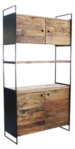 PINUS BLACK - credenza in pino riciclato