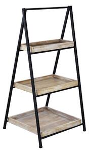 LEVELY - libreria industrial in legno e acciaio