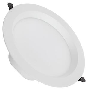 Faretti LED da incasso, 24W, forma circolare, marca LUX, foro di montaggio Ø 200 mm, grado di protezione IP44, senza sfarfallio, temperatura di colore 5000K (bianco freddo)