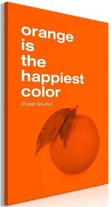 Quadro The Happiest Colour (1 Part) Vertical