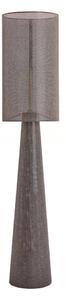 Lampada da terra marrone con paralume in tessuto (altezza totale 180 cm) Micky – Light & Living