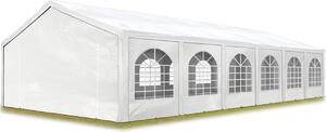 TOOLPORT Tendone per feste 6x12 m Gazebo party per sagre, mercati 450 N bianco impermeabile protezione UV