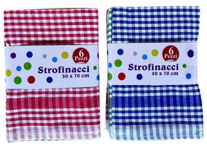 Strofinacci cucina 6 pezzi in cotone Botticelli Home Illy