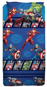 Lenzuola lettino singolo Avengers