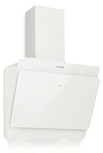 Klarstein Aurica 60 - Cappa aspirante, 60 cm, 600 m3/h, LED, Touch, vetro, bianco