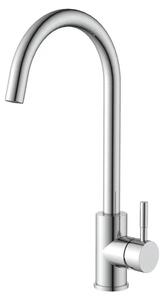 Rubinetto da cucina, con funzione spray estraibile, design moderno, modello 54053, attacco G1/2