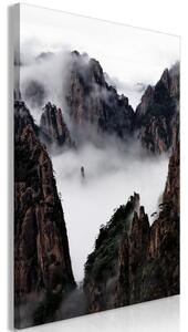 Quadro Fog Over Huang Shan (1 Part) Vertical