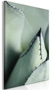 Quadro Green Spikes (1 Part) Vertical