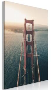 Quadro Golden Gate Bridge (1 Part) Vertical