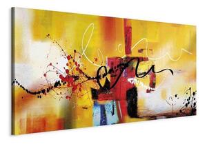 Quadro Street Melodies (1 Part) Orange Wide
