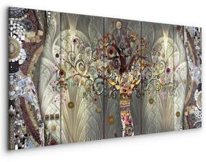 Quadro Tree of Life (5 Parts) Narrow