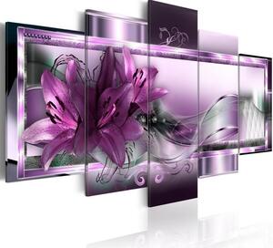 Quadro Purple Lilies