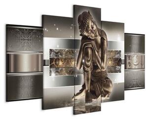Quadro Buddha assonnato