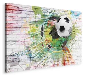 Quadro Colourful Sport (Football)