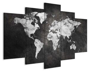 Quadro Dark World (5 Parts) Wide