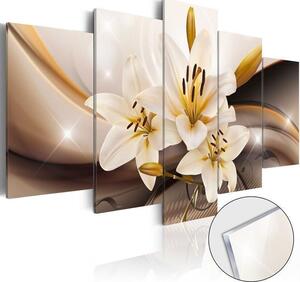 Quadri su vetro acrilico Shiny Lily [Glass]