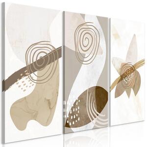 Quadro - Beige Trio (3 Parts)
