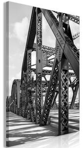 Quadro - Bridge at Morning (1 Part) Vertical