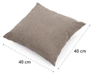 Blumfeldt Titania Pillow cuscino in poliestere idrorepellente marrone