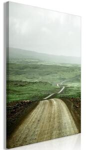 Quadro - Road Across the Plains (1 Part) Vertical