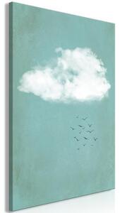 Quadro - Cumulus and Birds (1 Part) Vertical