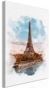 Quadro - Paris View (1 Part) Vertical